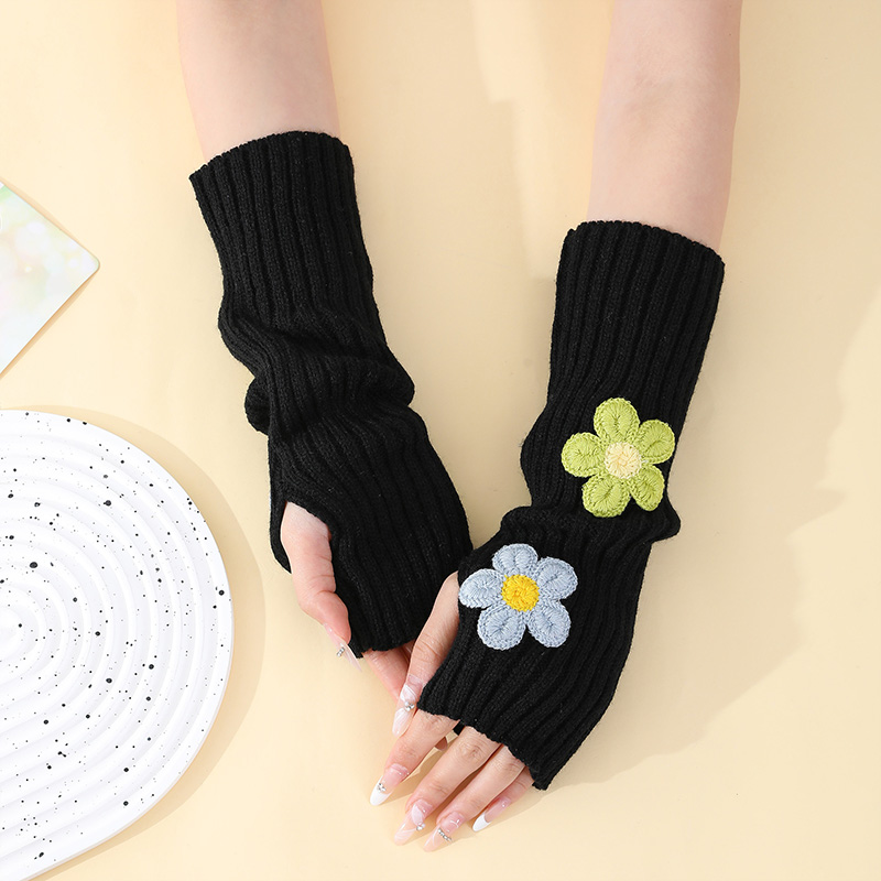 Аксессуары в стиле Y2k: нежно- – обзор и цена Fingerless Glove Knit