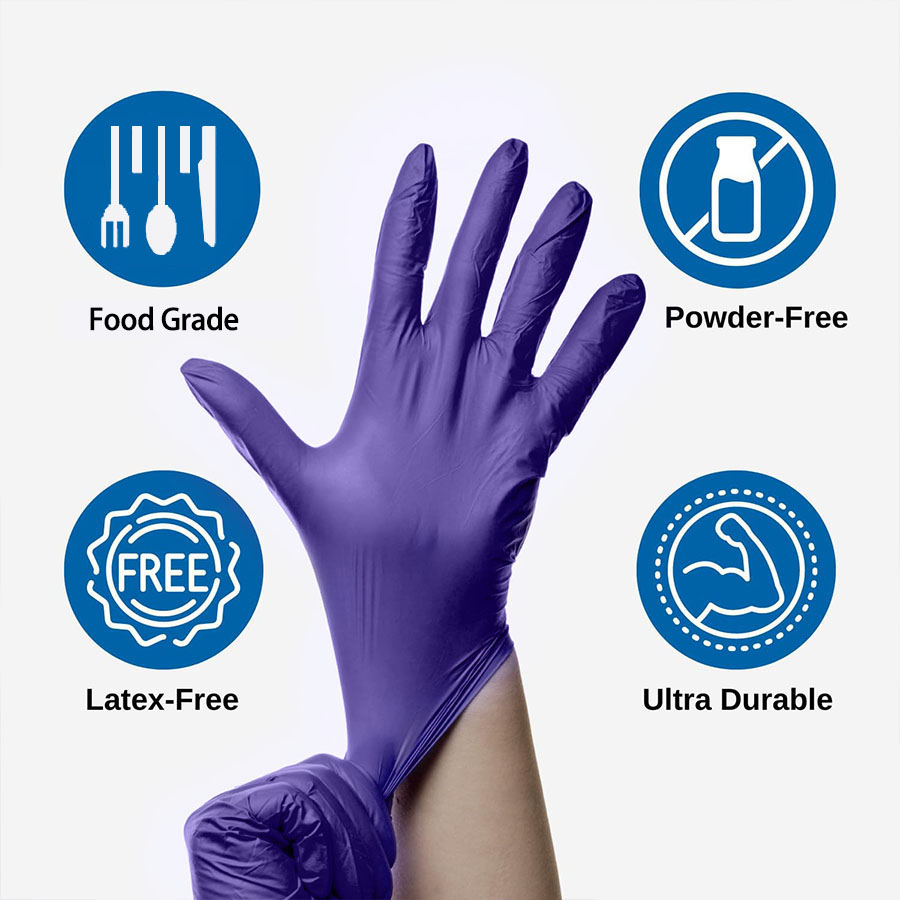 200 шт. одноразовых нитриловых – обзор и цена Exam Glove Nitrile