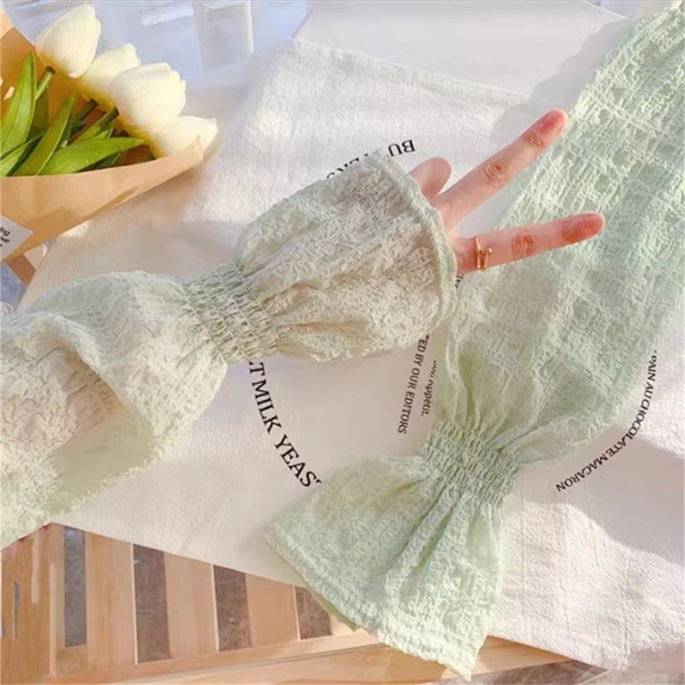Летние уличные перчатки-рукава – обзор и цена Fingerless Glove Knit