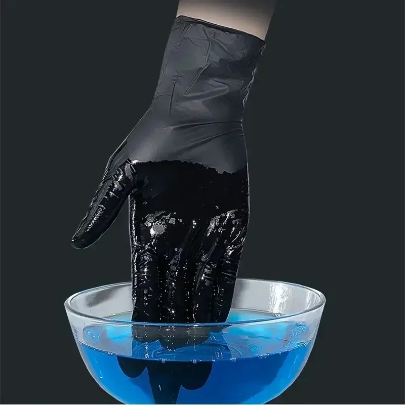 Одноразовые черные перчатки ун – обзор и цена Latex Disposable Glove