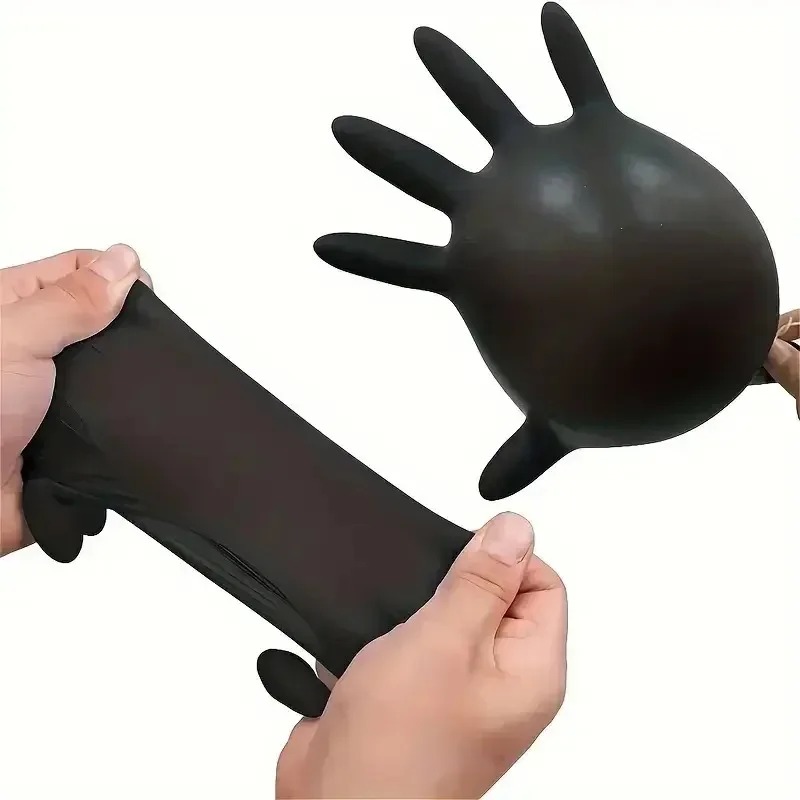 Одноразовые черные перчатки ун – обзор и цена Latex Disposable Glove